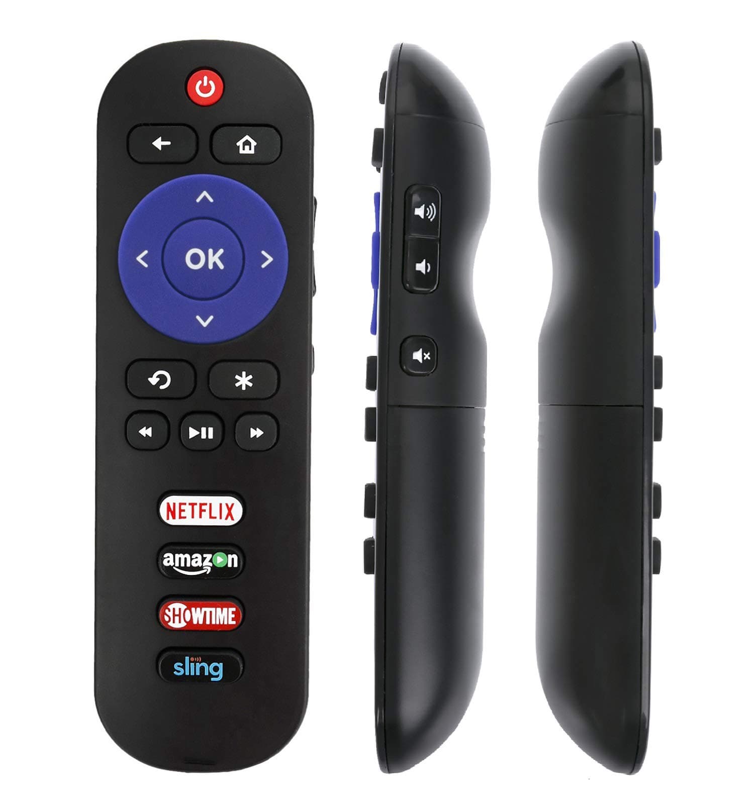 VINABTY EN3B32HS Replace Remote Control fit for Hisense Roku TV 48H4C 50H4C 40H4C1 32H4CA 32H4C 40H4 40H4C 48H4