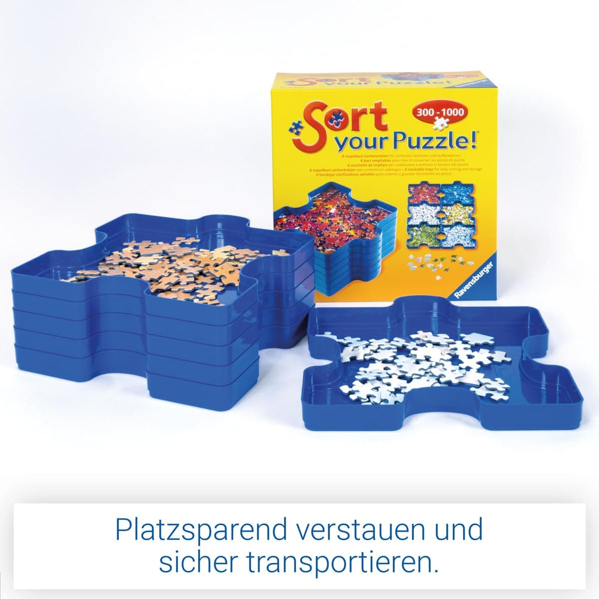 Ravensburger Sort Your Puzzle! Storage Box Jigsaw Puzzle (6 Piece)