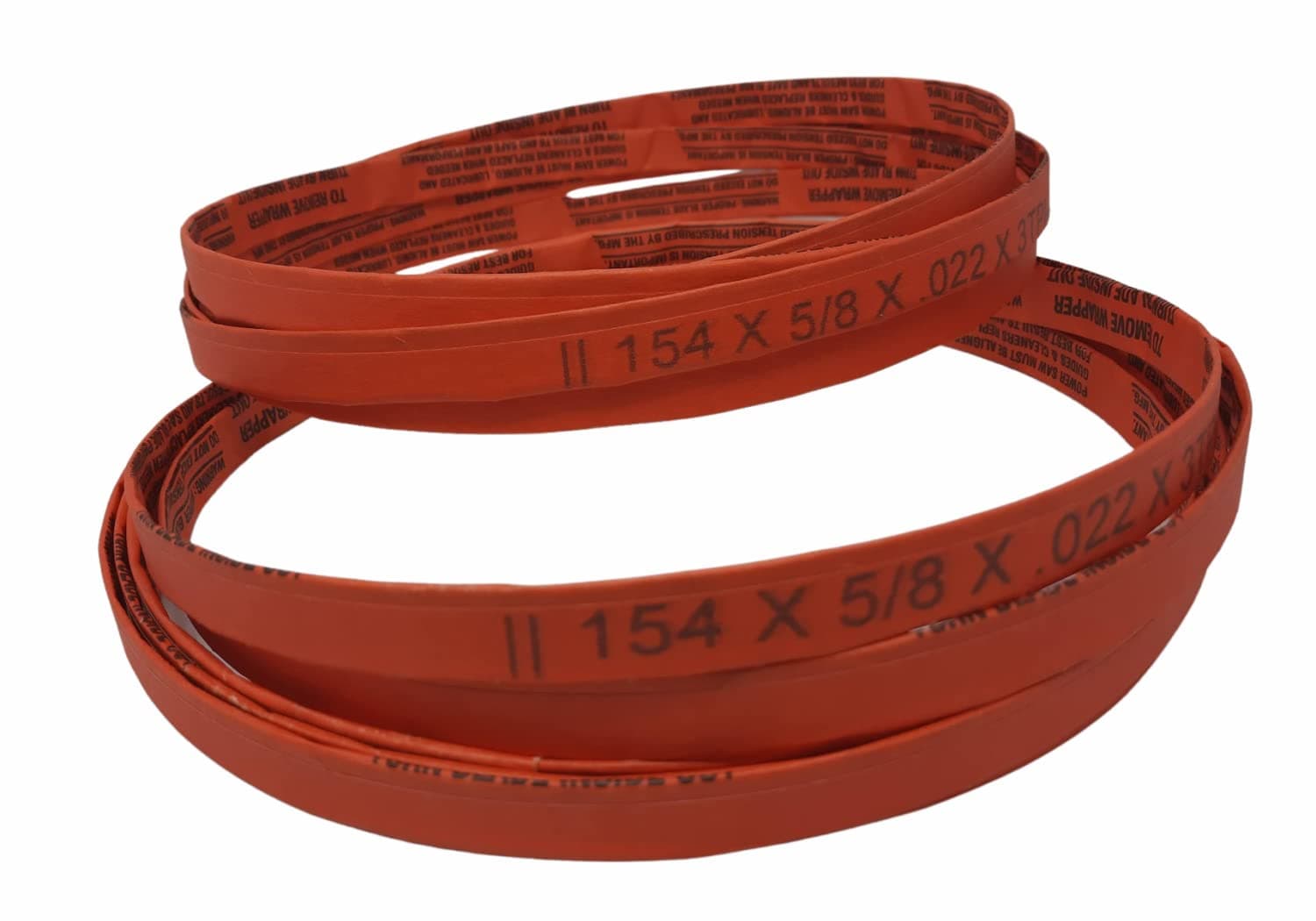 154 x 5/8 x 3TPI - 2 Pack or 4 Pack - Bone in Meat Cutting Bandsaw Blades Cozzini Cutlery Imports - Fits Butcher Boy SA20 (2 Pack)