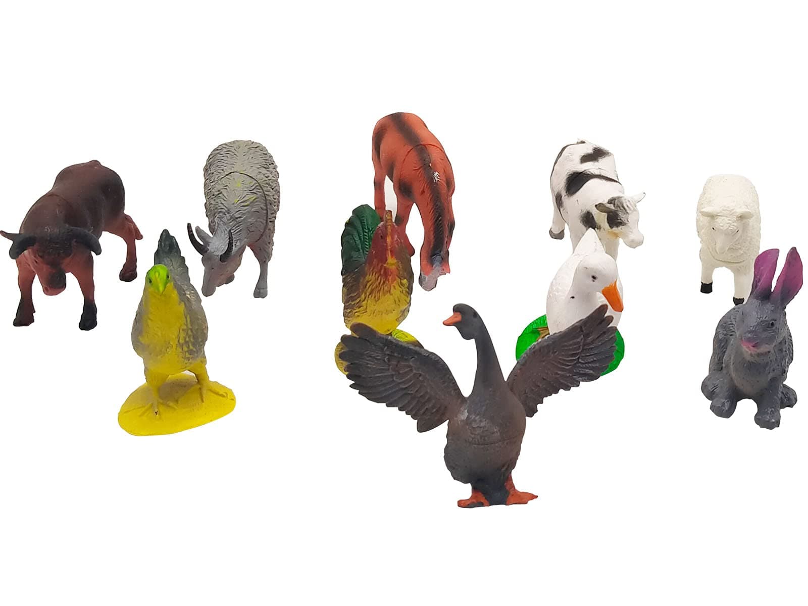 EMOB Animal Toy Figure (Multicolour)