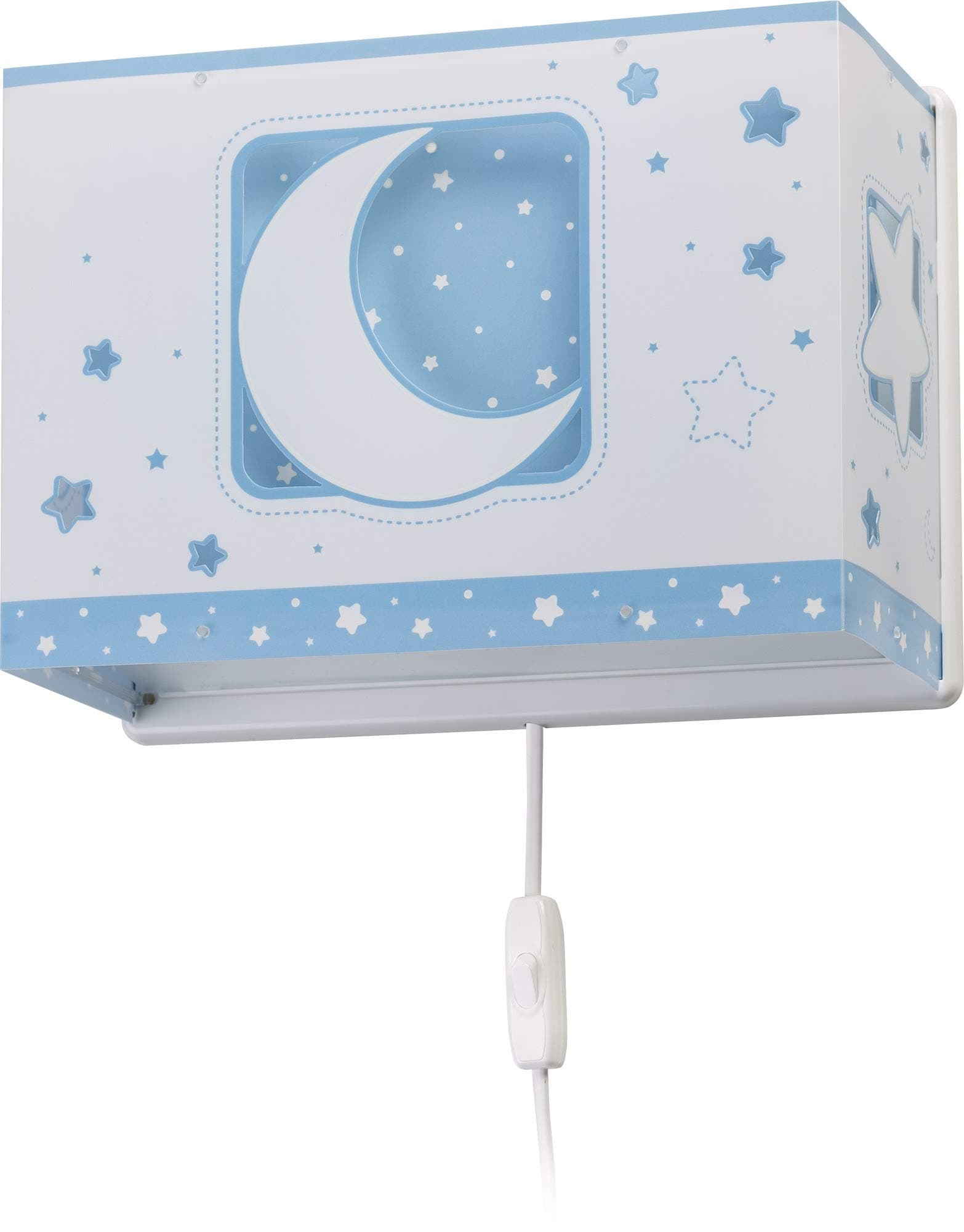 wall lamp moon junior 31 cm E27 60W blue [Energy Class A]
