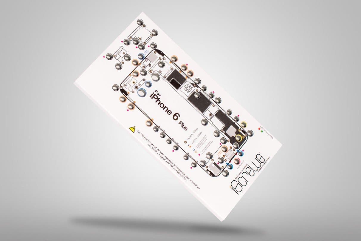 iScrews Organizer/Screws Holder Tray for Apple iPhone 6 Plus by DottorPod