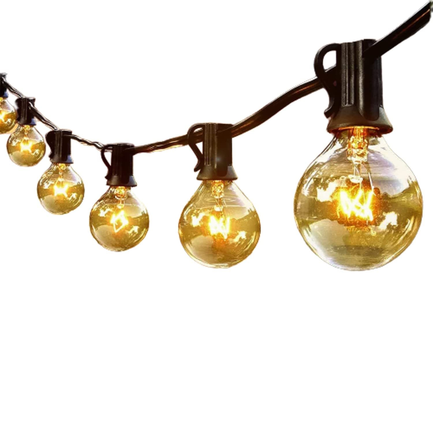 Sky-Touch 25 Incandescent String Strip Light Patio Garden Backyard Party Wedding Decorations, White, 0749965718215