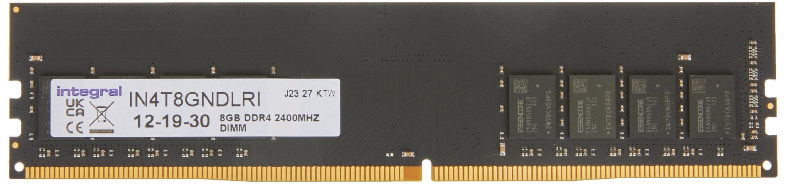 Integral RAM 8GB DDR4 2400MHz Desktop PC Memory