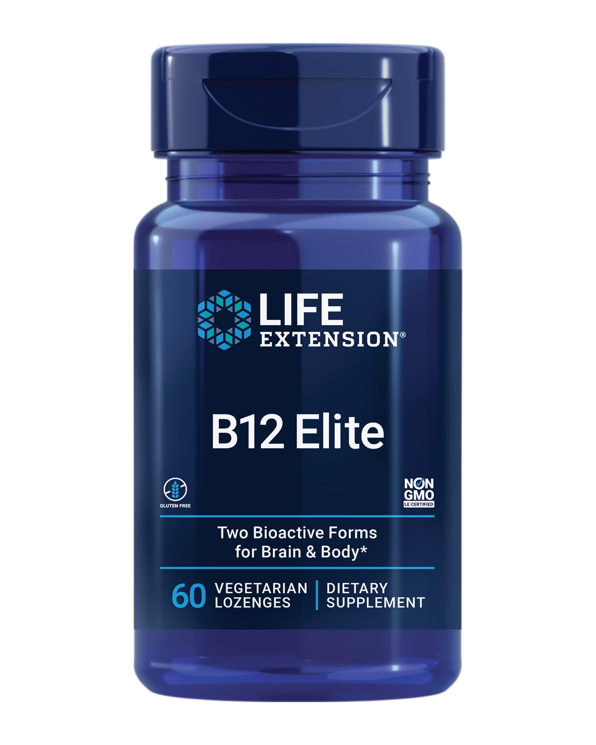 B12 Elite, 60 Vegetarian Lozenges