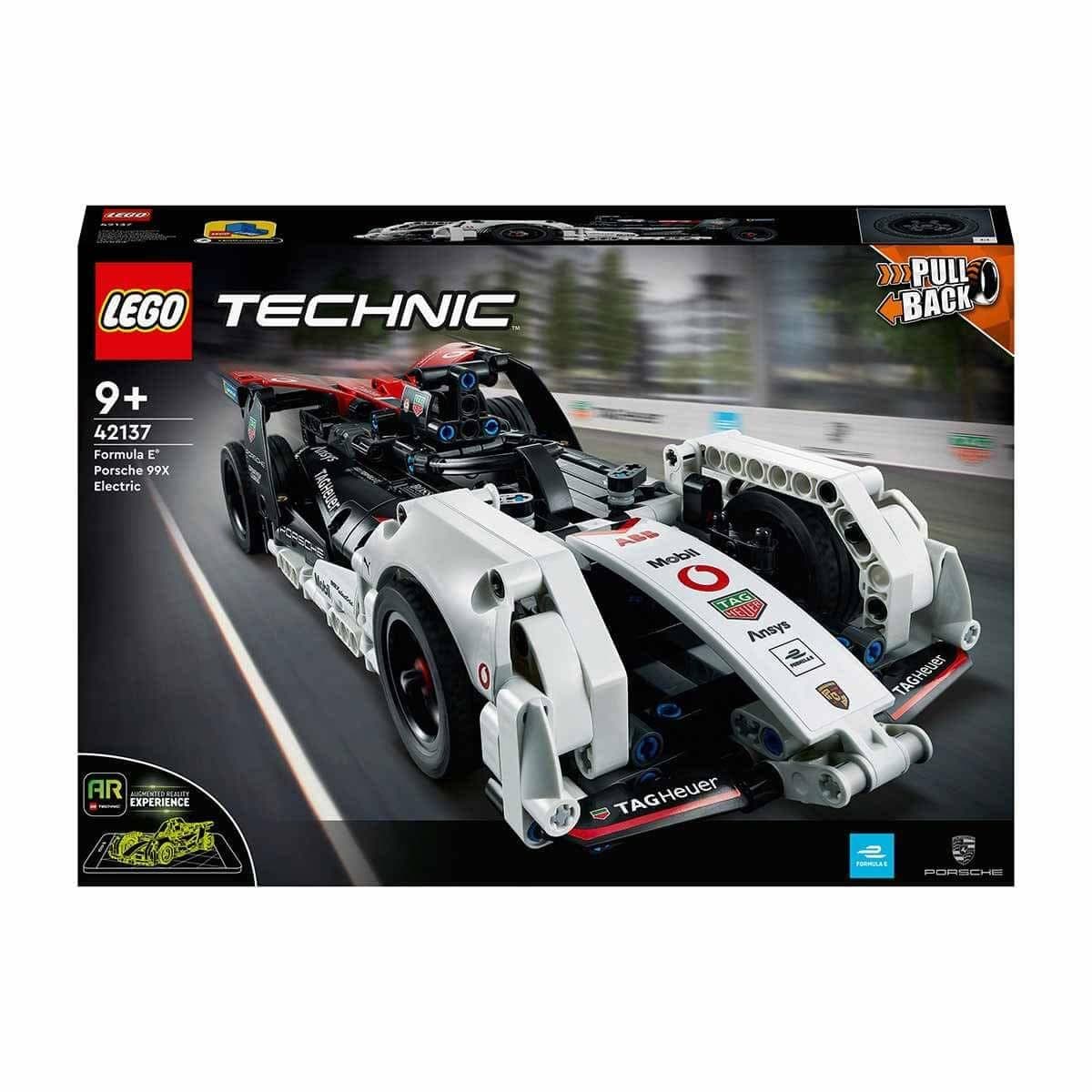 Technic Formula E Porsche 99X Electric 42137 Building Blocks Toy Car Set; Toys for Boys, Girls, and Kids (422 Pieces)