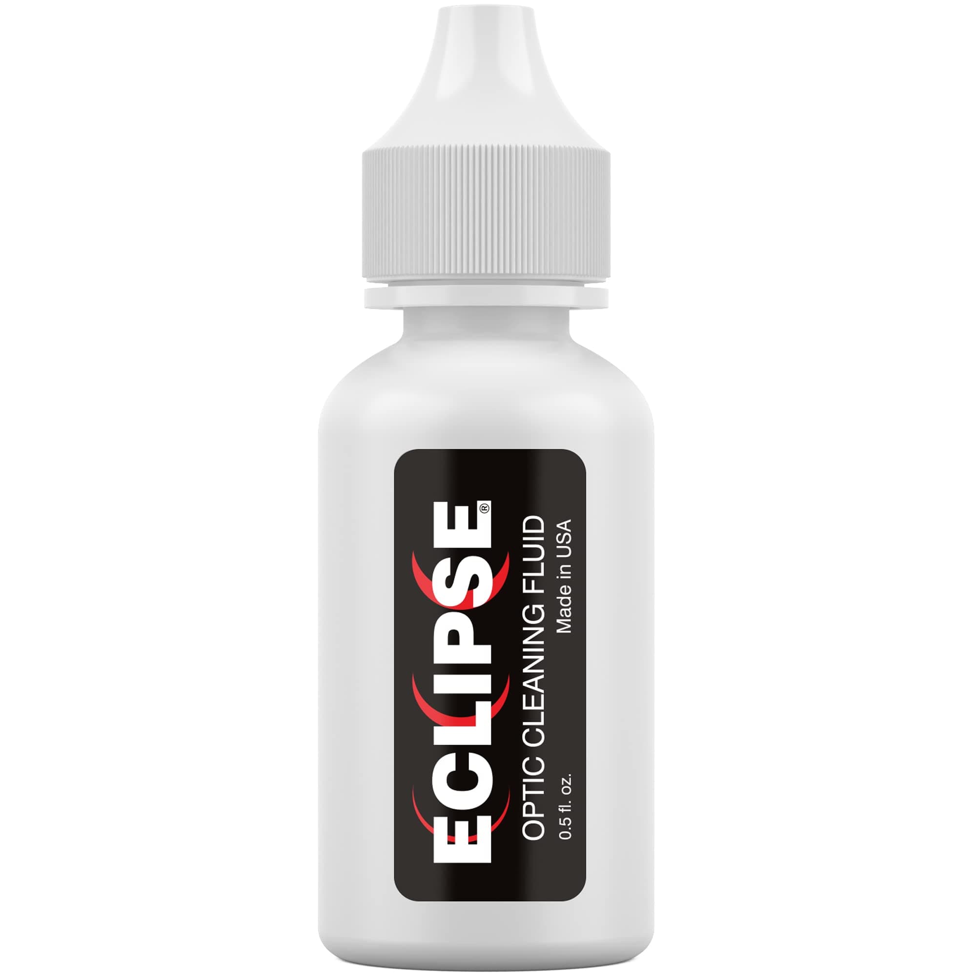 Eclipse Optic Cleaner for Sensors and Lenses - Digital Sensor Cleaner Solution - Camera Cleaning Fluid for Lenses, Sensors, Cameras, Binoculars, and Other Optical Products - Dropper Tip (15ml) - 0.5oz