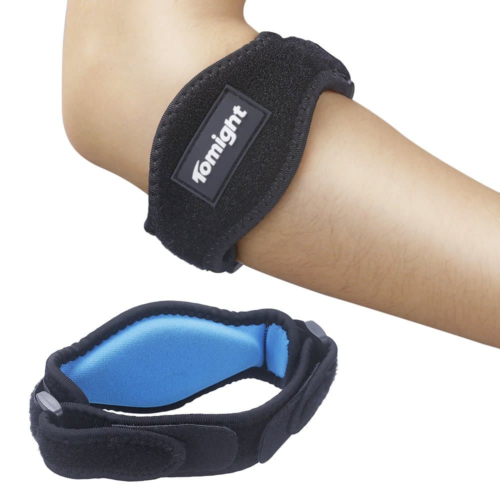 Tomight [2 Pack Elbow Brace, Tennis Elbow Brace with Compression Pad for Both Men and Women