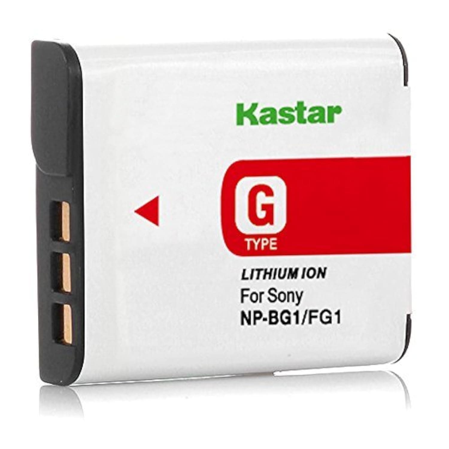 Kastar NP-BG1 Battery Replacement for Sony DSC-H10 DSC-HX5 DSC-HX7 DSC-HX9 DSC-HX10 DSC-N1 DSC-N2 DSC-T100 DSC-T20 DSC-W100 DSC-W200 DSC-W300 DSC-W70 DSC-W80 DSC-W90 DSC-WX1 DSC-WX10