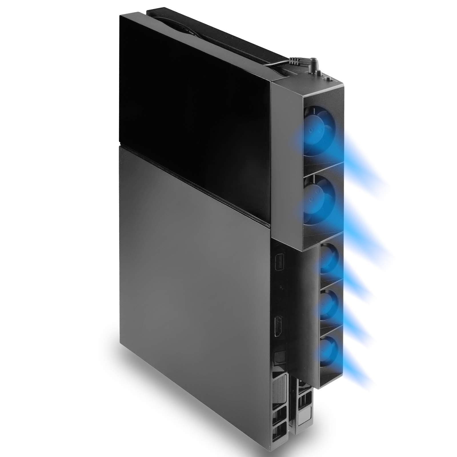 PS4 Fan External USB Super Cooler Turbo Automatic 5 Fan Cooling System For Playstation 4 Console