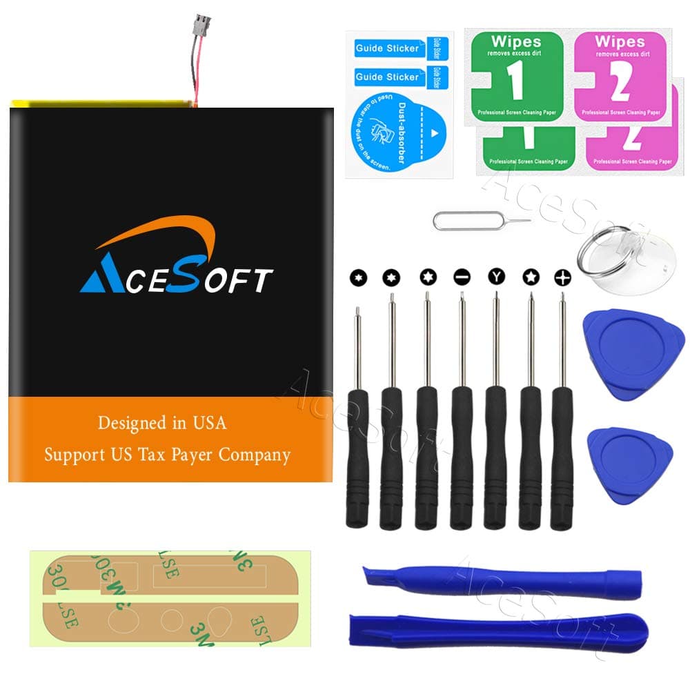 AceSoft [Upgraded] Internal Li_ion Battery 3100mAh Replacement for Sprint/U.S. Cellular Motorola Moto Z3 Play w/Tool Kit