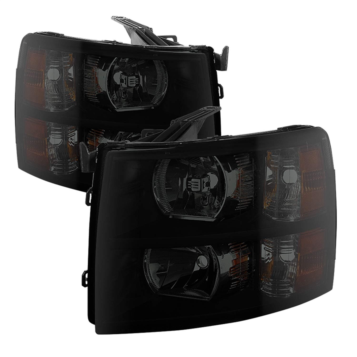 Xtune HD-JH-CS07-AM-BSM Chevy Silverado Headlight