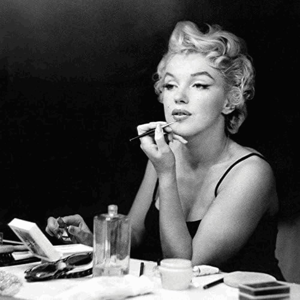 Marilyn Monroe "Preparation" Canvas Print, Cotton, Multi-Colour, 3.20 x 40.00 x 40.00 cm