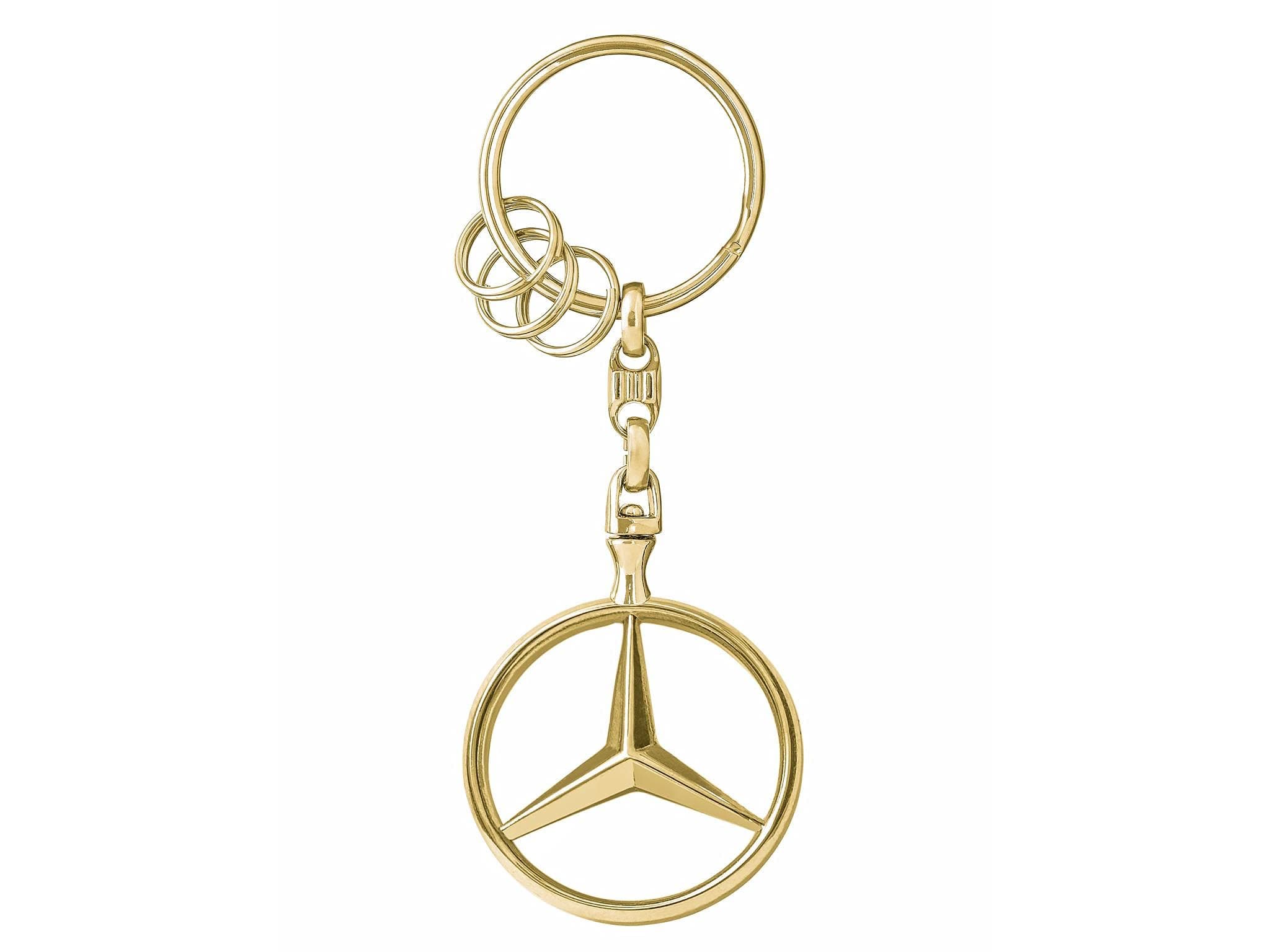 Mercedes-Benz Brussels Logo Keyring