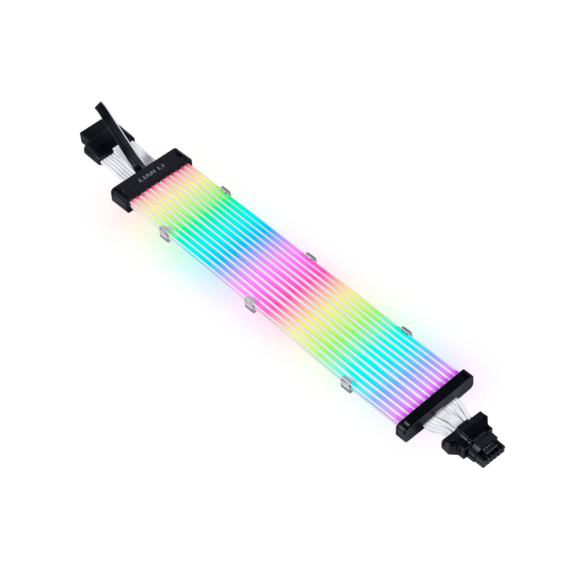 Lian Li Strimer Plus V2 12+4Pin (12VHPWR) - 12 Light Guide - PW16-12PV2 Black