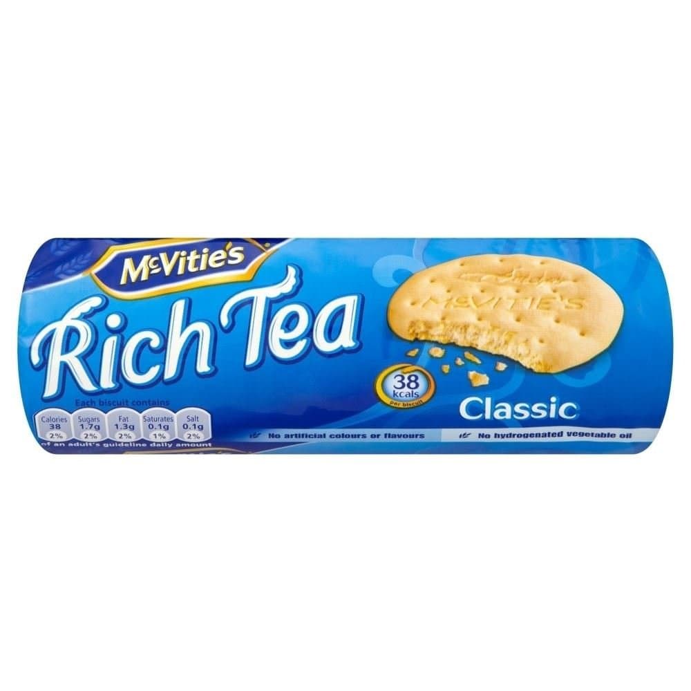 McVitie's Classic Rich Tea Biscuits (200g) - Pack of 2