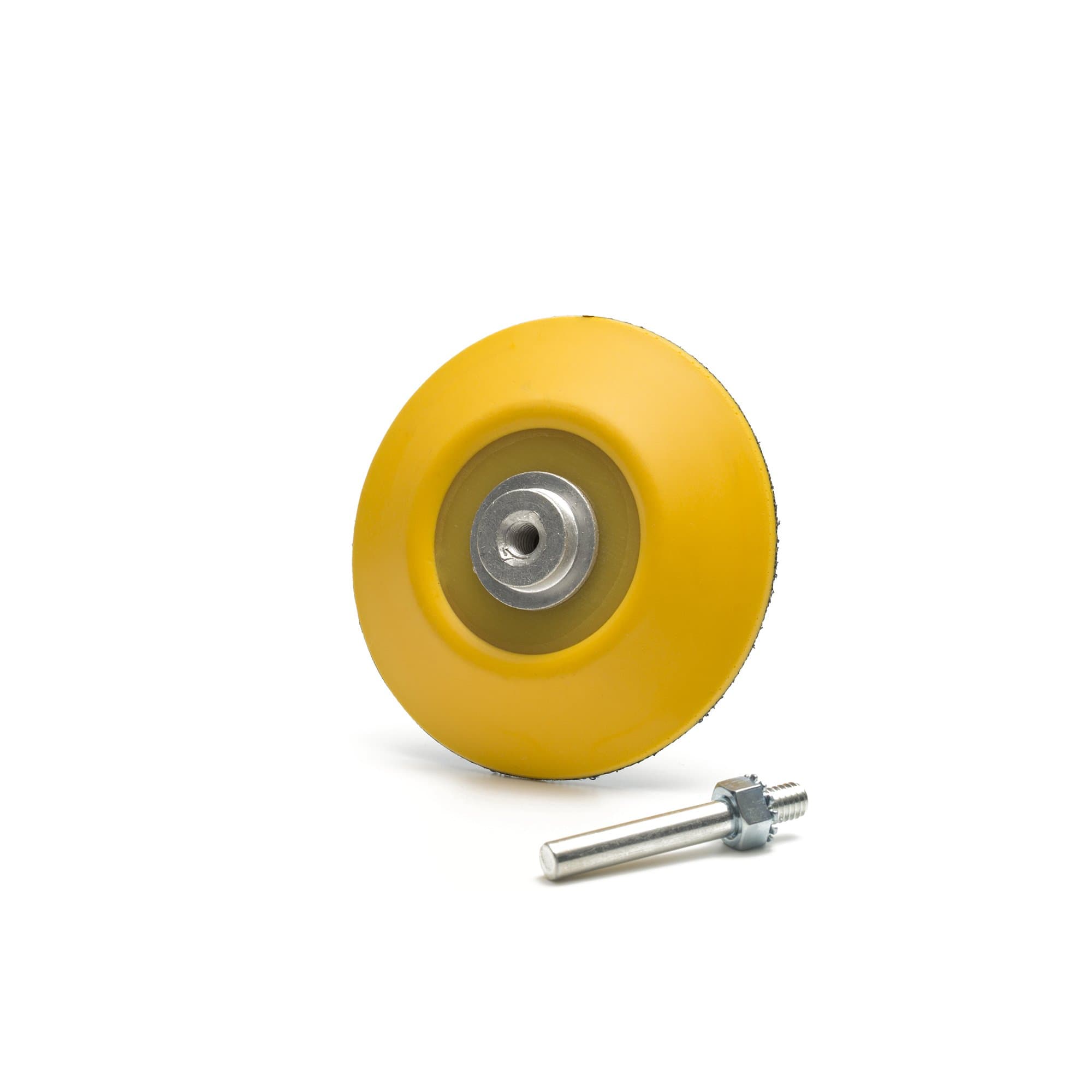 BP1005 Drill Spindle Backing Pad with hook and loop fastener, 75mm / 3 inch