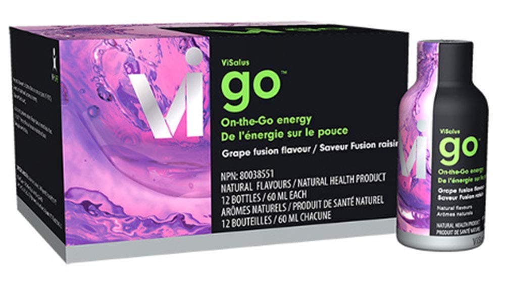 ViSalus GO Instant Energy Drinks (12 Servings/Grape-Berry)