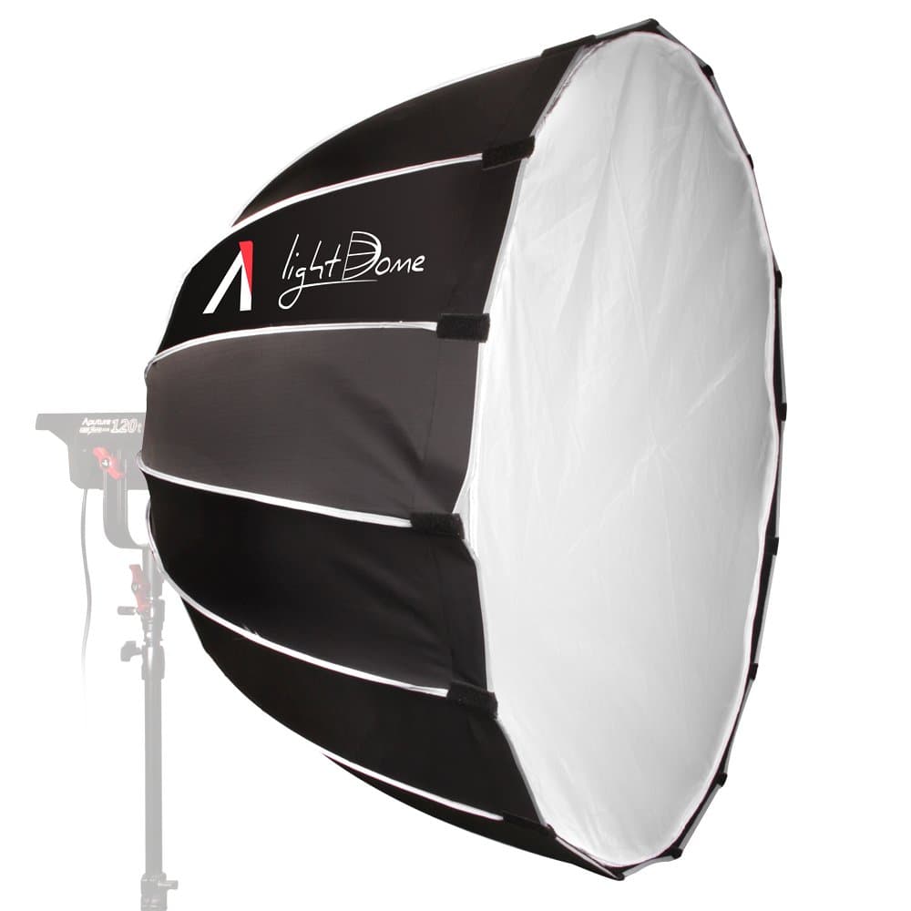 Aputure Light Dome Multi-Purpose Parabolic Light-Reflecting Softbox with Diffuser Bowens Mount for Aputure Light Storm LS 120T 120D and other Bowens Mount Video Lights