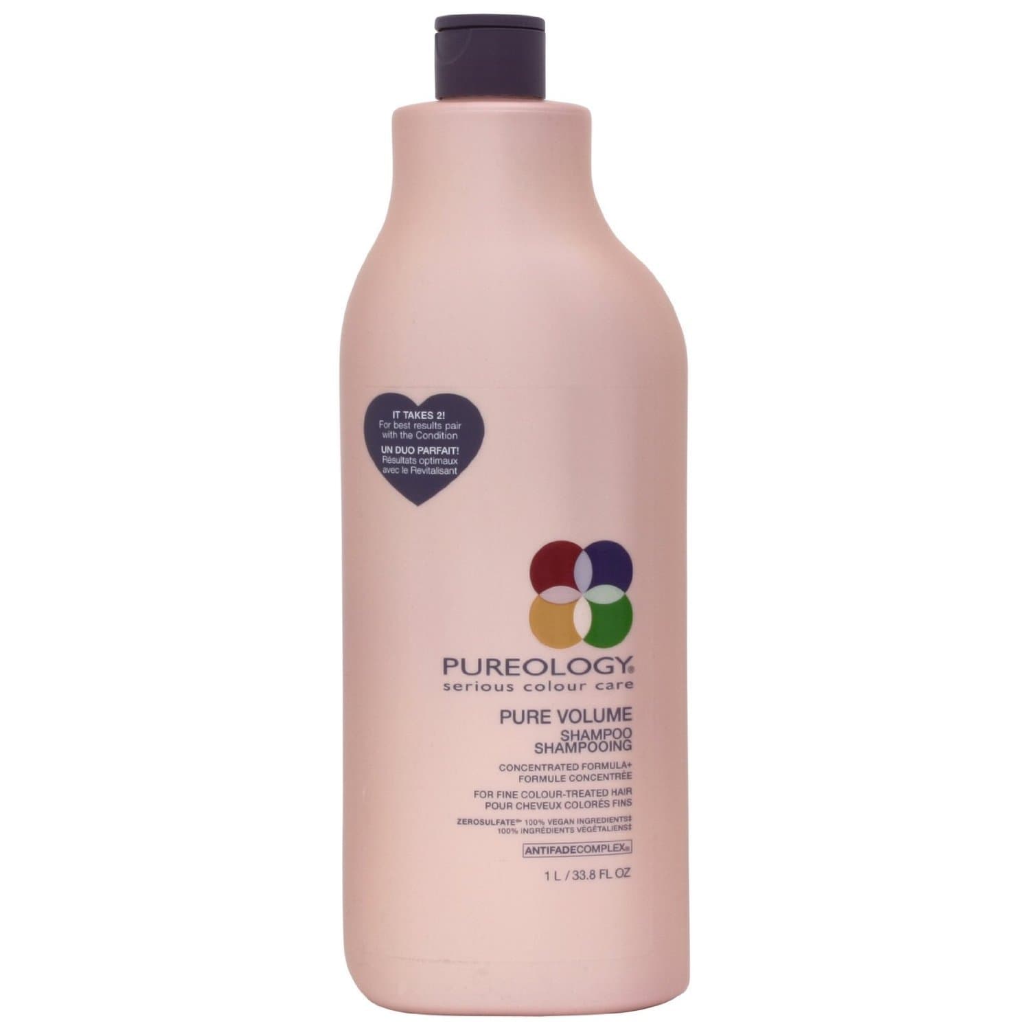 Pureology Pure Volume Shampoo, 33.8 Fl Oz