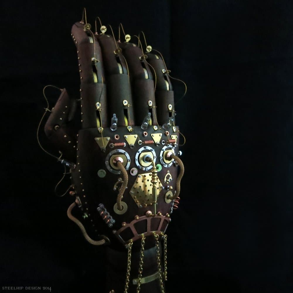 Steampunk Hand Sculpture
