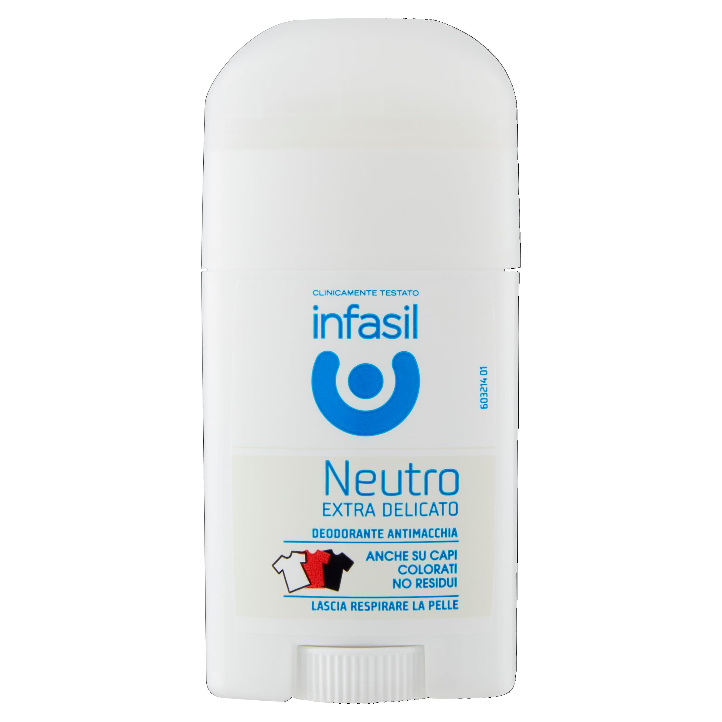 Infasil"Neutro" Deodorant Roll On Extra Delicate 50 ml / 1.76oz
