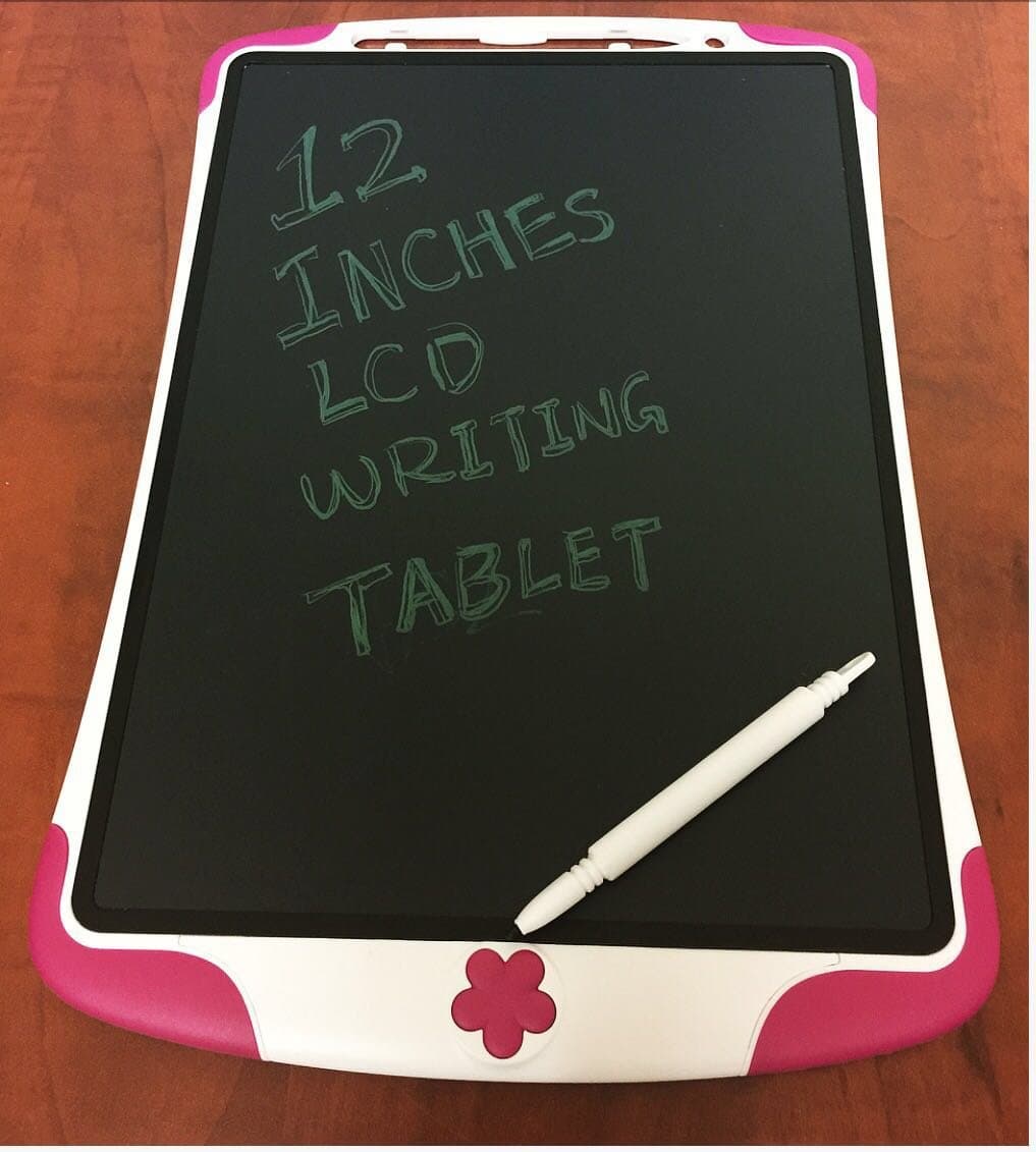 12 inchesUltra thin Long lasting LCD Digital Hand Writing Tablet (Red)