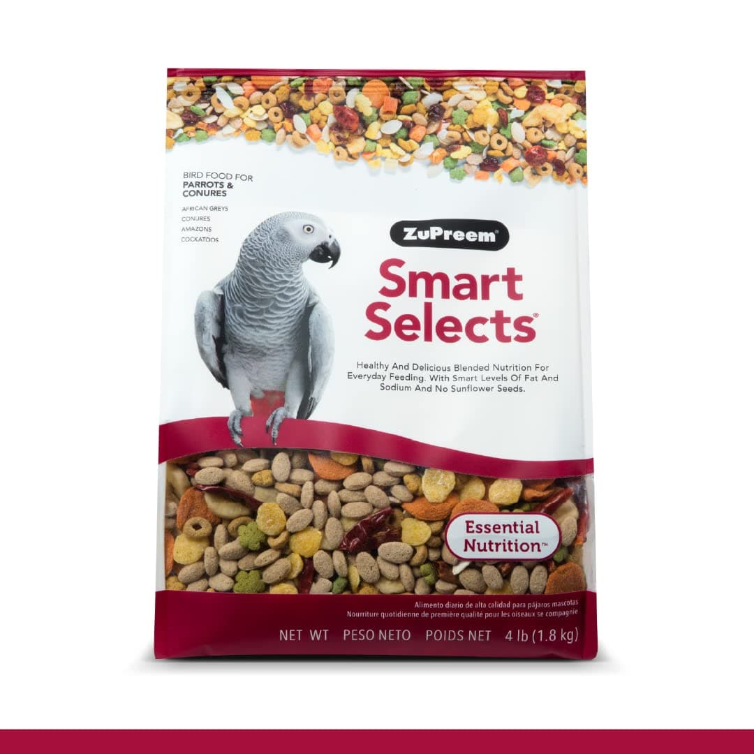 ZuPreem Smart Selects Parrots & Conures 4lb