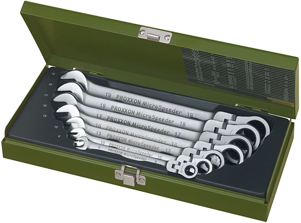 23068 7-Piece Micro-Combispeeder Set with Joint 8 to 19 mm