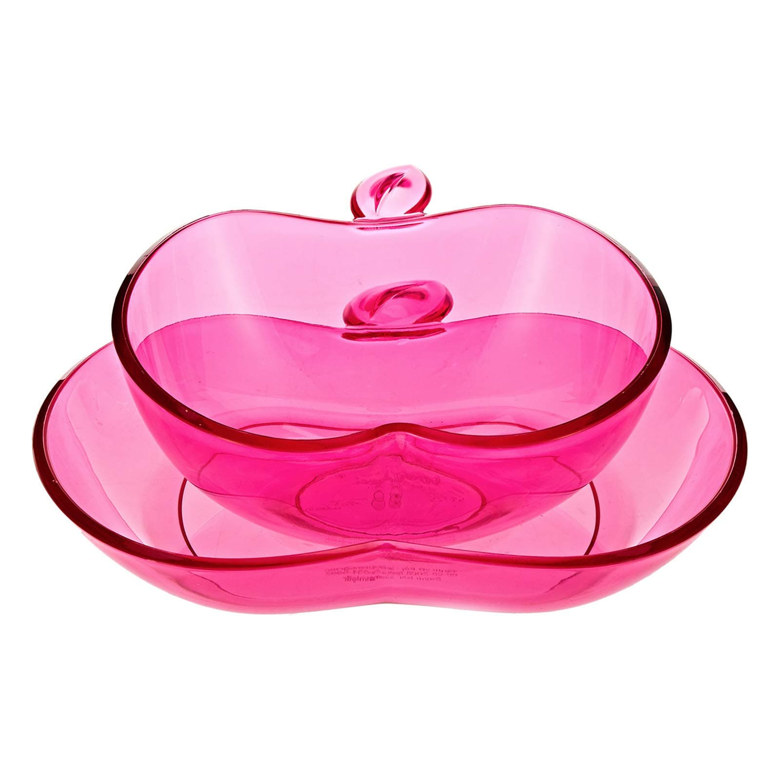 HARMONY 2PC SET APPLE SHAPE SNACK BOWL SET ASST COLOR MG_16_01