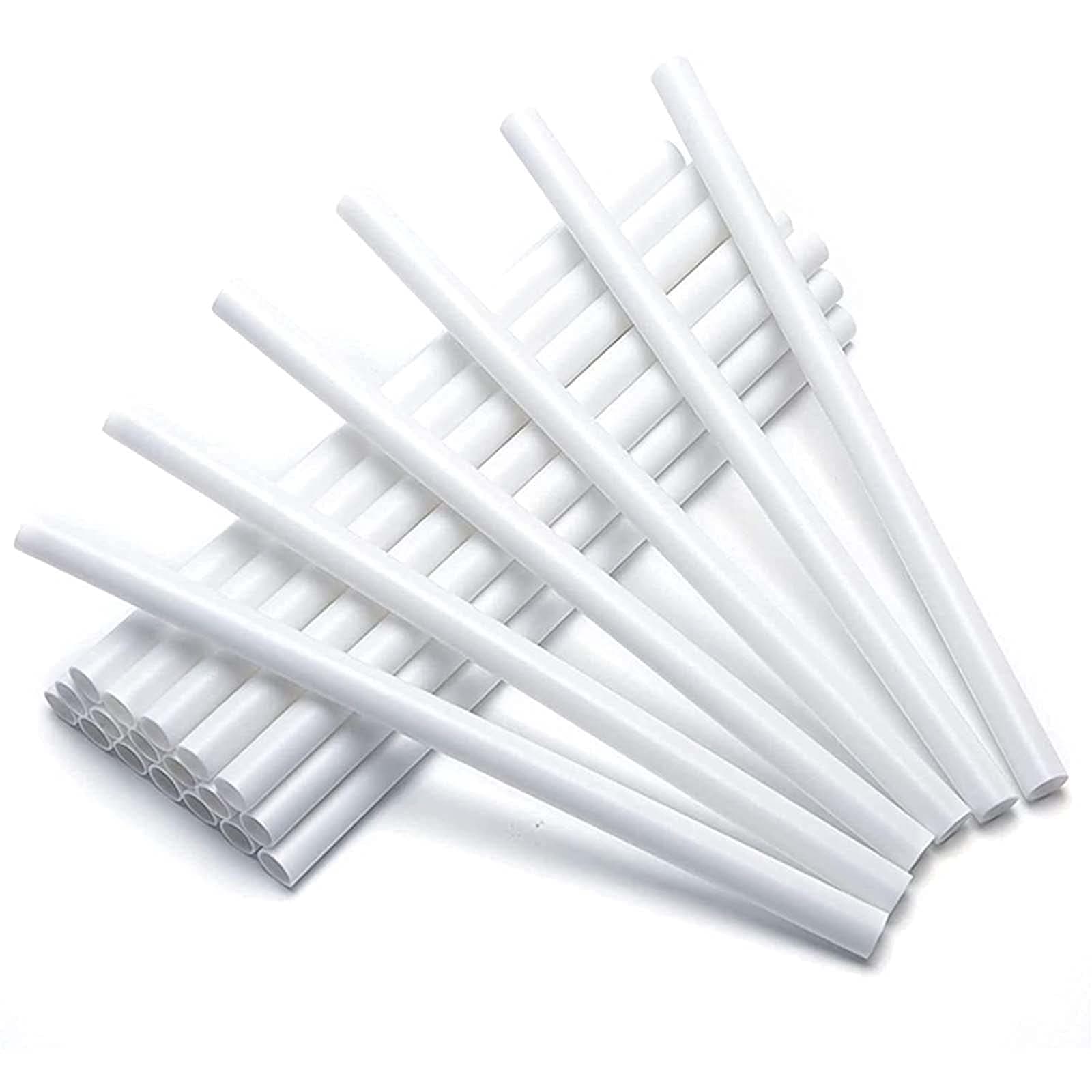 50pcs Plastic Cake Dowels for Tiered Cakes Construction, Cake Dowel Rods for Stacking, 0.4 Inch Diameter Cake Stand Sticks (9.5 Inch)