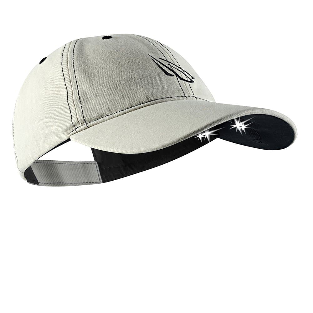 POWERCAP LED Hat 25/10 Ultra-Bright Hands Free Lighted Battery Powered Headlamp – Unstructured Cotton