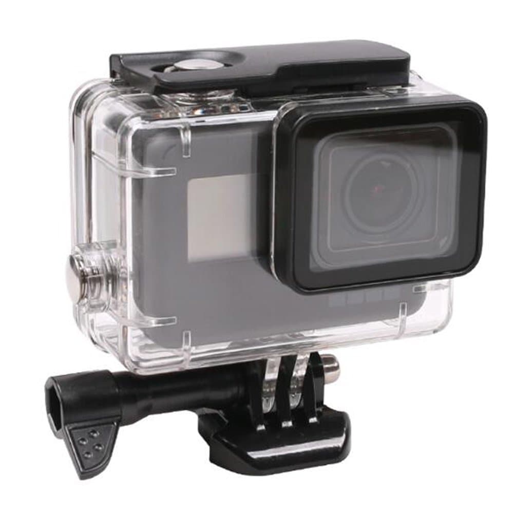 Housing Case, Walway Waterproof Protective Diving Housing Cover Shell Mount for GoPro Hero6 Hero5 Action Camera, with Bracket & Quick Release, 45m Underwater