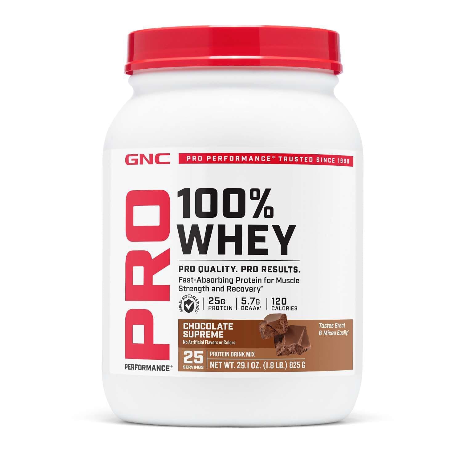 Pro Performance 100% Whey Protein Powder 2.0, Fast Absorbing for Muscle Strength and Recovery, Chocolate, 25 Servings