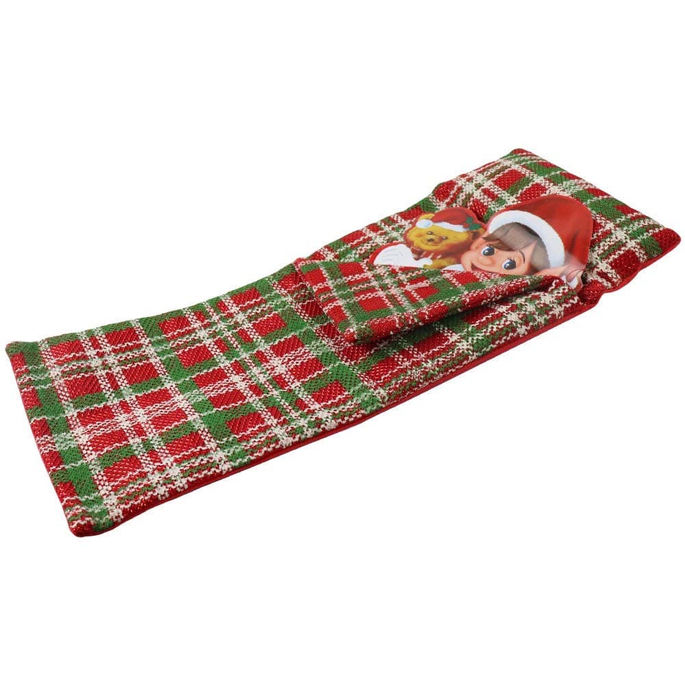Hoolaroo VIP Elf Sleeping Bag with Pillow - VIP Elf For Christmas Accessory