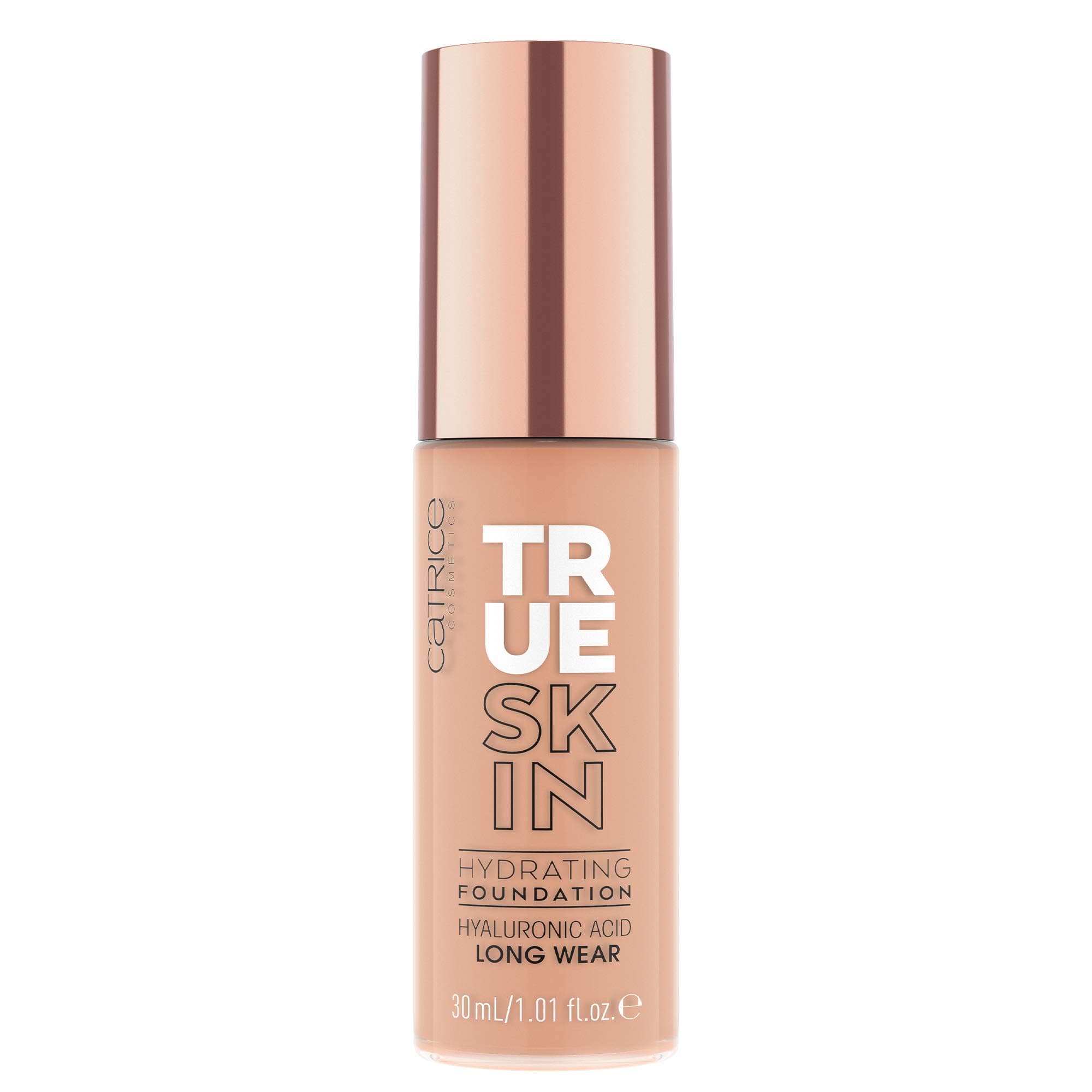Catrice | True Skin Hydrating Foundation| Buildable Coverage for a Natural Skin Look, Formulated with Hyaluronic Acid and Watermelon Seed Oil | Vegan & Cruelty Free (044 | Cool Chai)