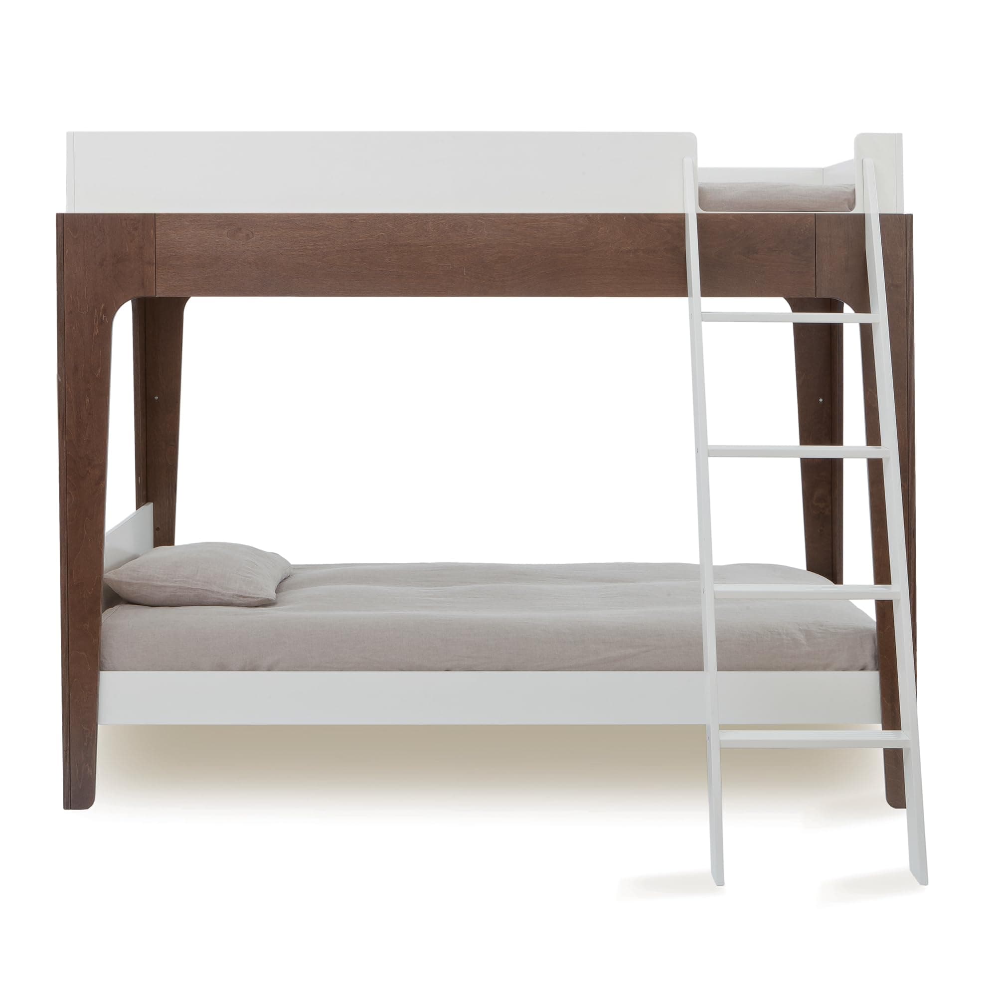 OEUF Perch Bunk Bed - Walnut/White