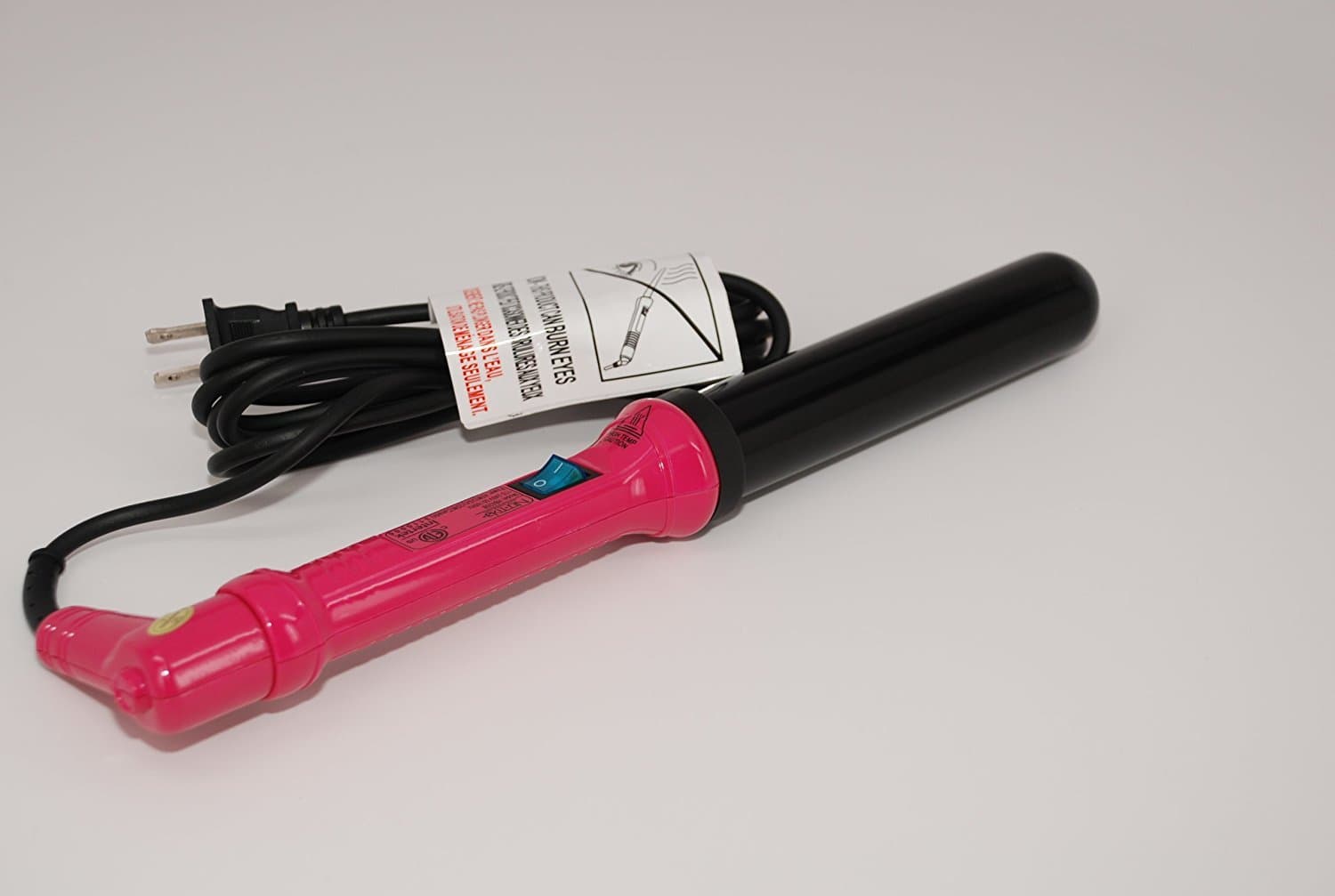 NuTika Curling Wand, Hot Pink, 32 mm
