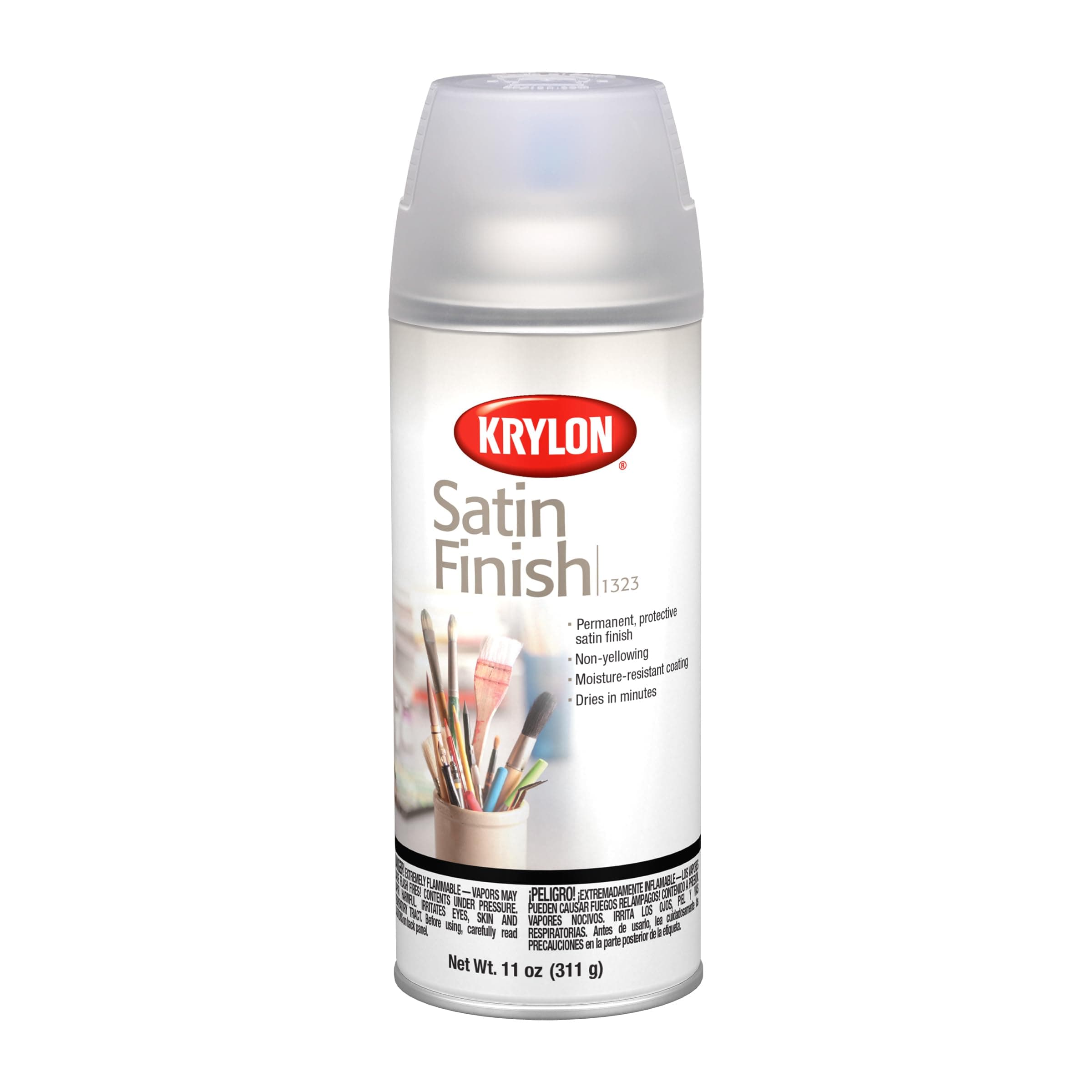 Krylon Finish Spray, 11 oz., Satin