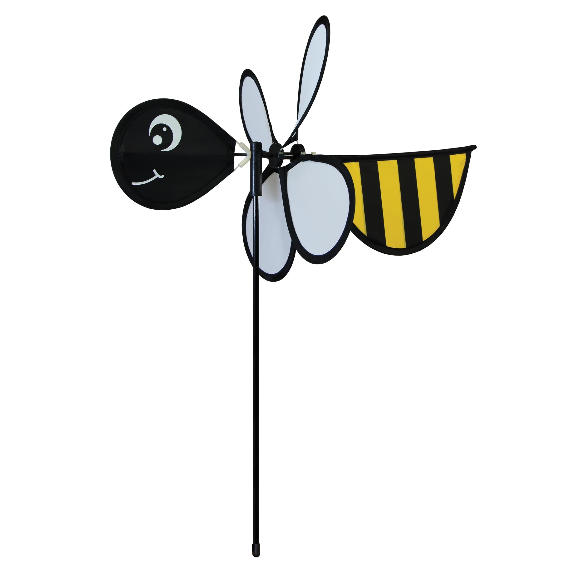 Baby Bug Bee Wind Spinner - Silk Screened Details - Fun Spinner for your Flower Pot's, Garden and Yard