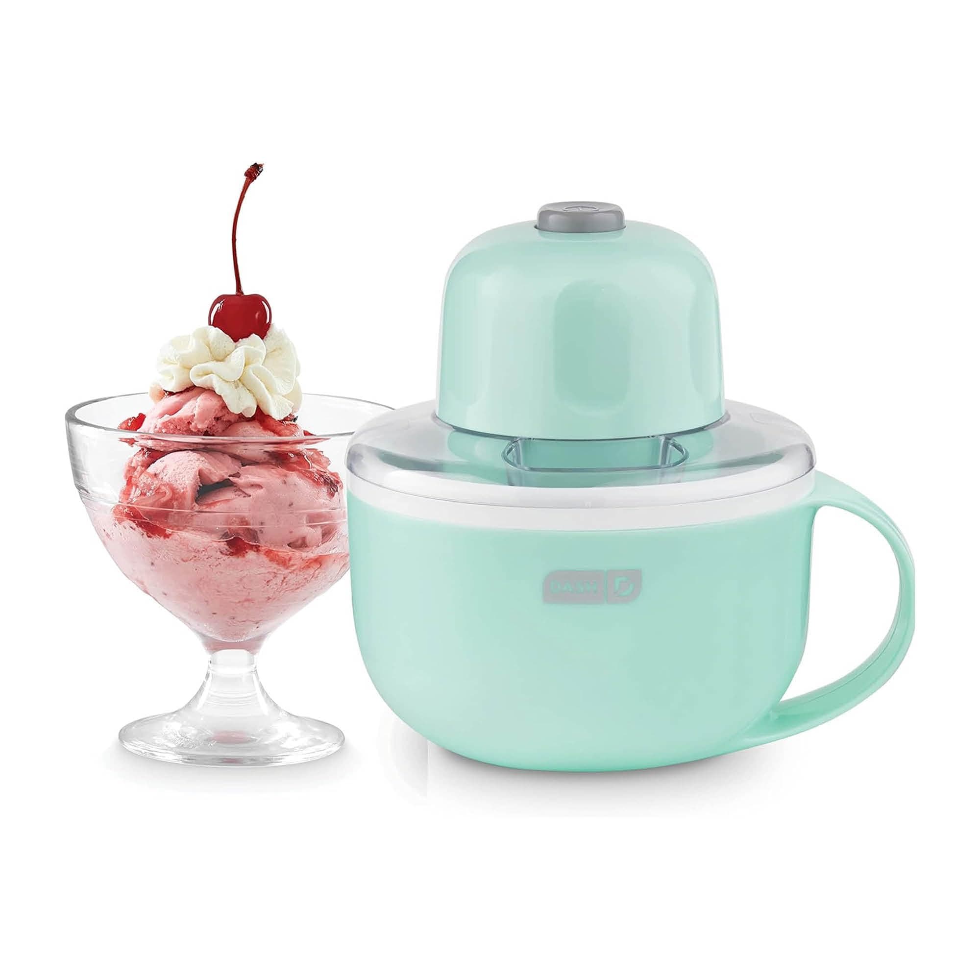 DASH My Mug Ice Cream Maker, for 1 Pint of Ice Cream, Gelato, Sorbet, Frozen Yogurt, and Custom Mix-Ins