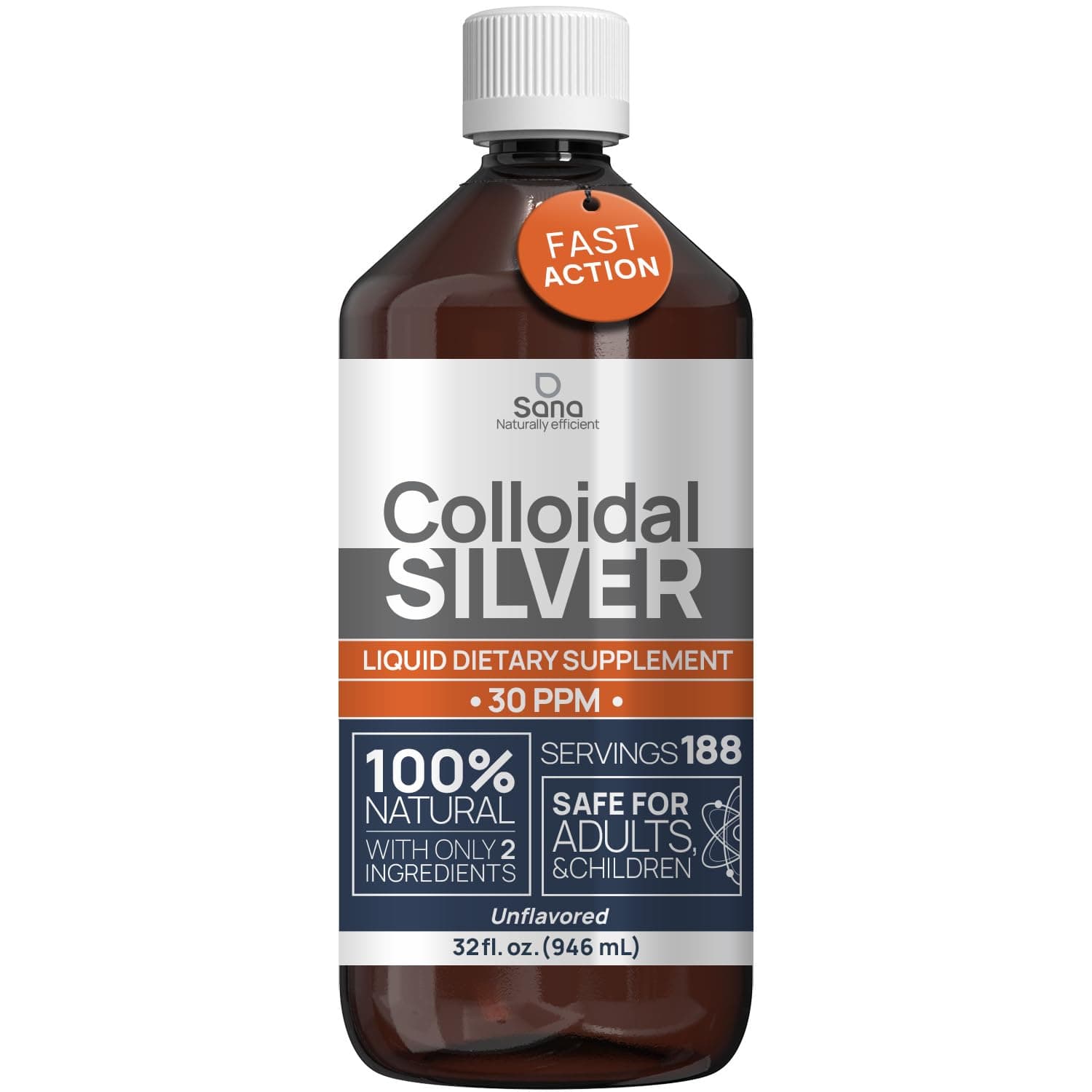 Institut Katharos Colloidal Silver 40 PPM 1 Litre ● Premium Silver Water Stronger than 25 ppm ● For Humans, Dogs & Cats ● Carbon Neutral ● 100% Natural with 2 Ingredients