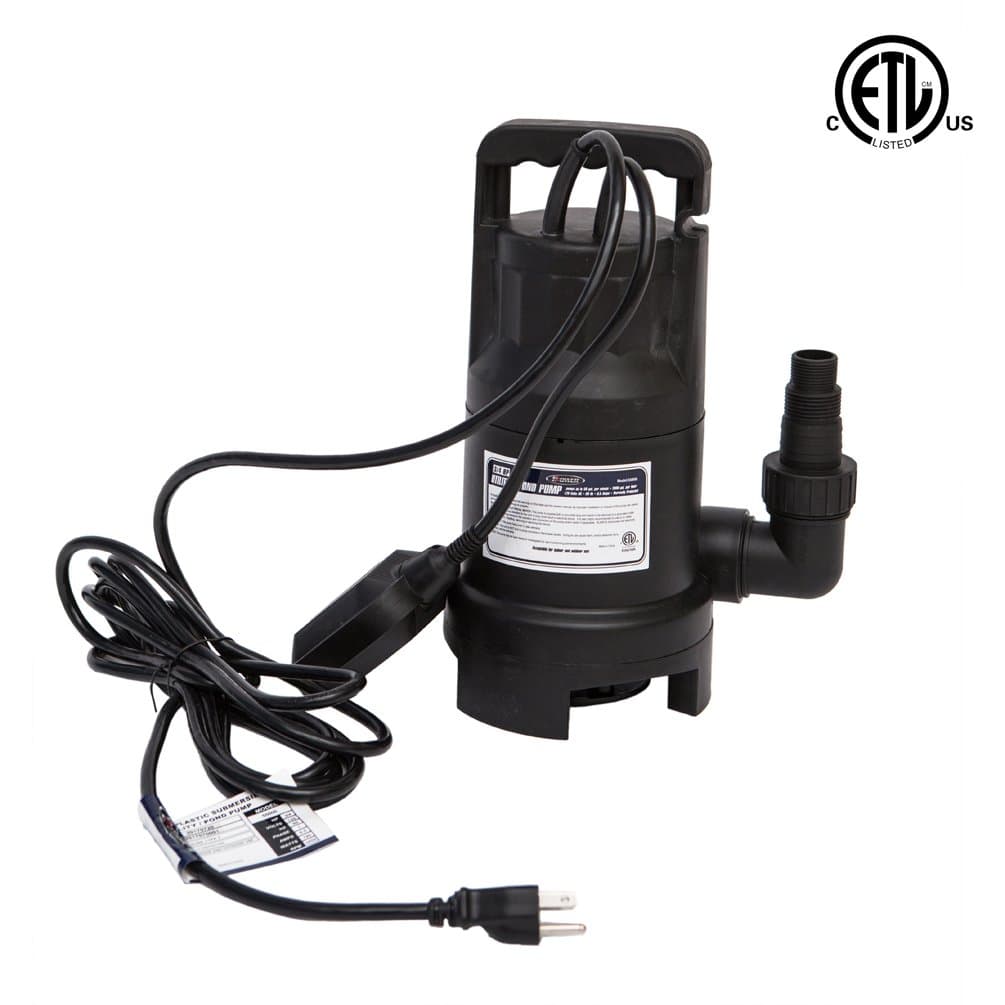 3000GPH Clean/Dirty Water Submersible Pump