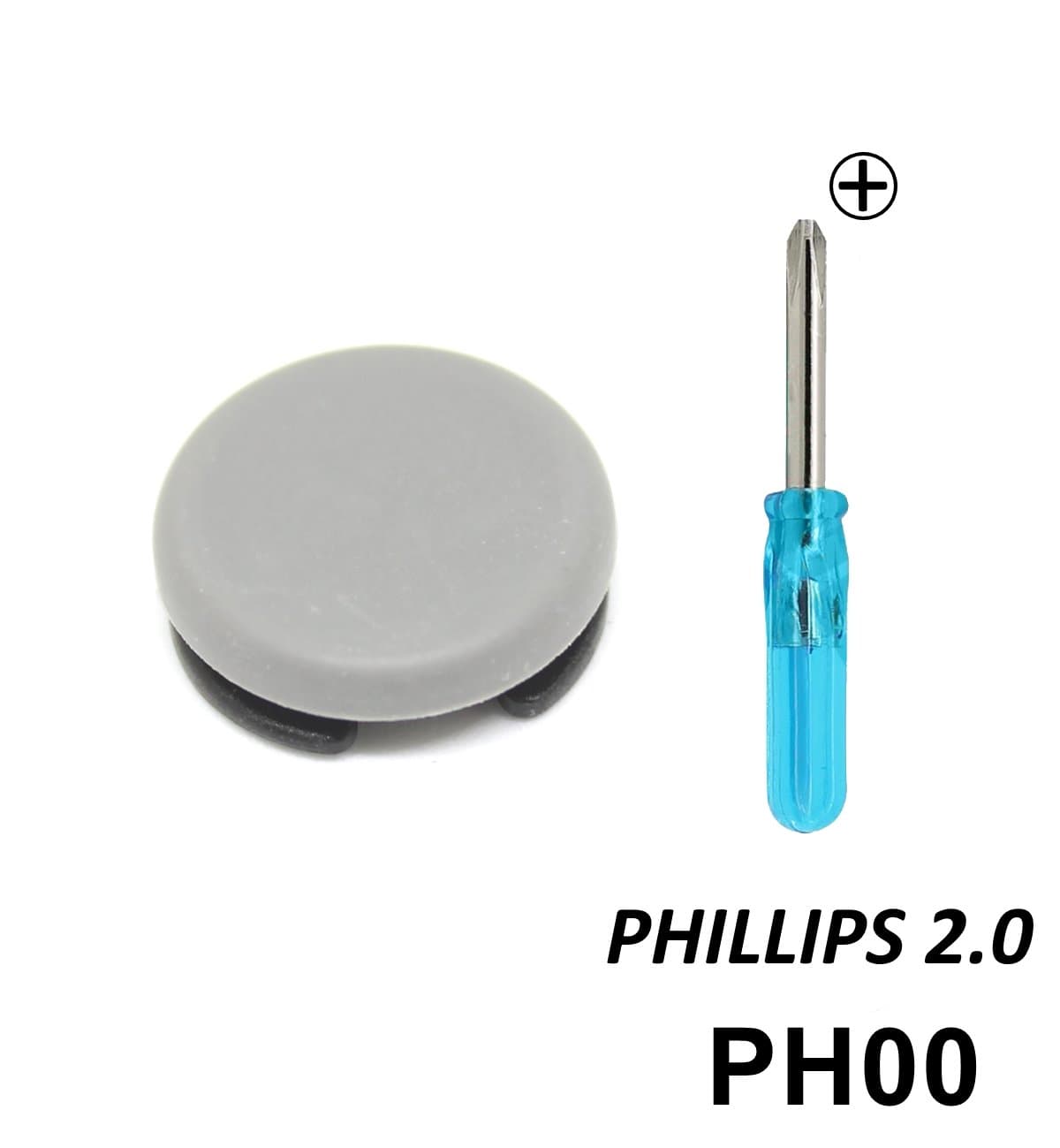 Analog Stick Cap (Replacement) for Nintendo 3DS, New 3DS, 3DS XL with Screwdriver: Joystick Analog Stick Cap Cover for Nintendo 3DS XL LL, New 3DS XL LL with Opening Tool