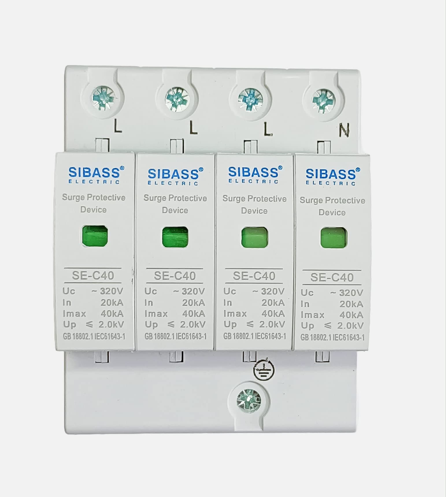 SIBASS AC SPD 3 Phase 4 Pole - 01Qty