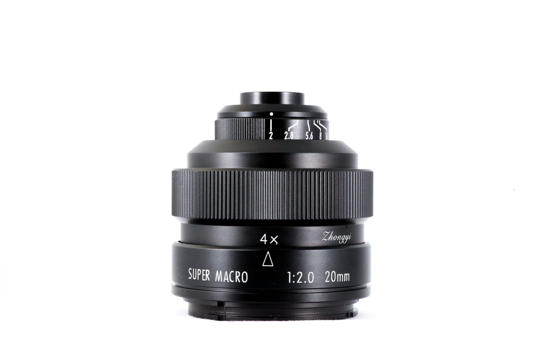 Mitakon 20mm f/2 4.5X Full-Frame Super Macro Lens for Canon EOS EF mount ZhongYi microscope-lens for Cameras