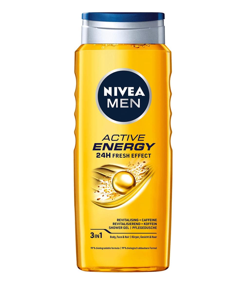 NIVEA Active Energy Shower Gel 500 ml