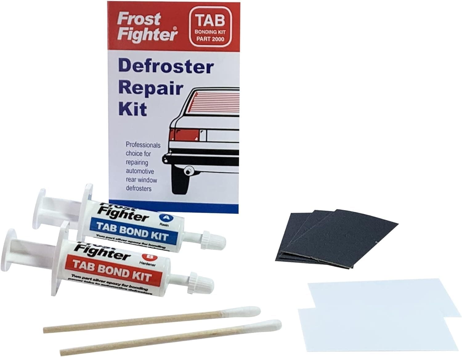Rear Window Defroster/Defogger Tab Bonding Repair Kit 2000