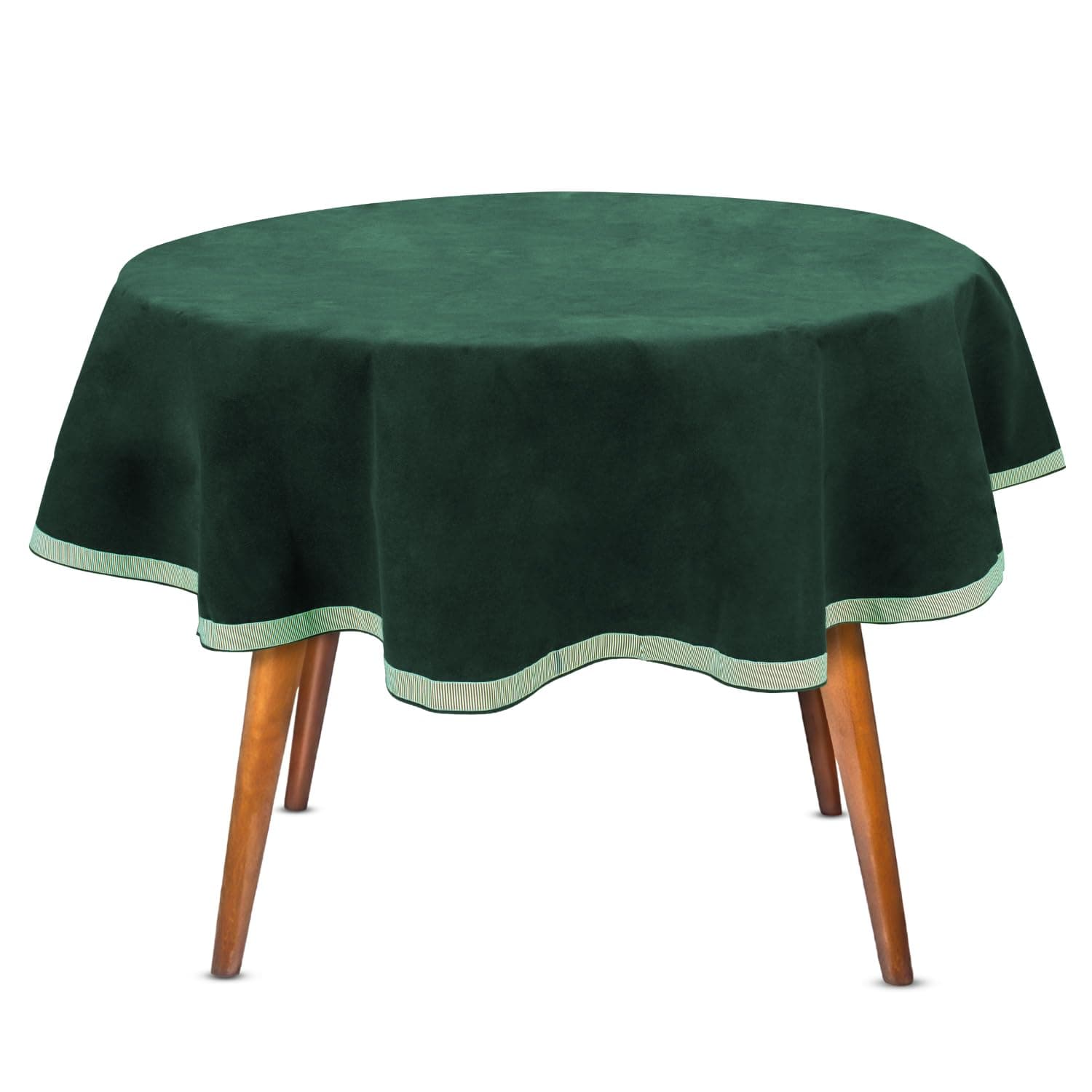 Card Table Cover-54 Round (Hunter Green)