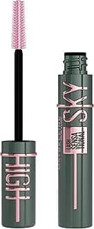 Maybelline New York Lash Sensational Green Altitude Dark Green Mascara for Eye-catching Eye Make-Up, Extreme Length & Full Volume, Intense Look, Sky High, 7 ml